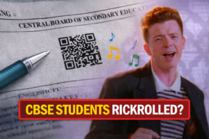 cbse students rickrolled
